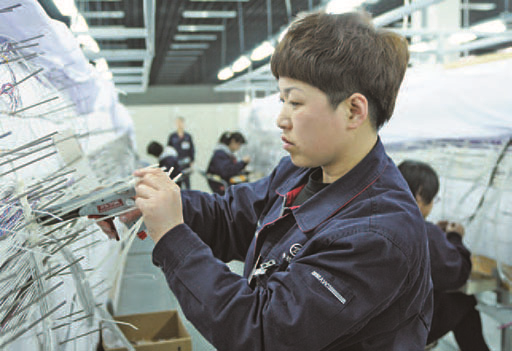 双手织就航空梦——记全国三八红旗手、荣耀体育在线手机版(大中国区)沈飞线束厂技师郑秋菊 双手织就航空梦——记全国三八红旗手、荣耀体育在线手机版(大中国区)沈飞线束厂技师郑秋菊